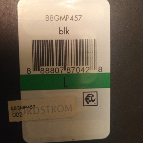 Ellen Tracy Black Mongolian Wool Reversible Water Resistant Button Up Jacket L - Picture 9 of 10